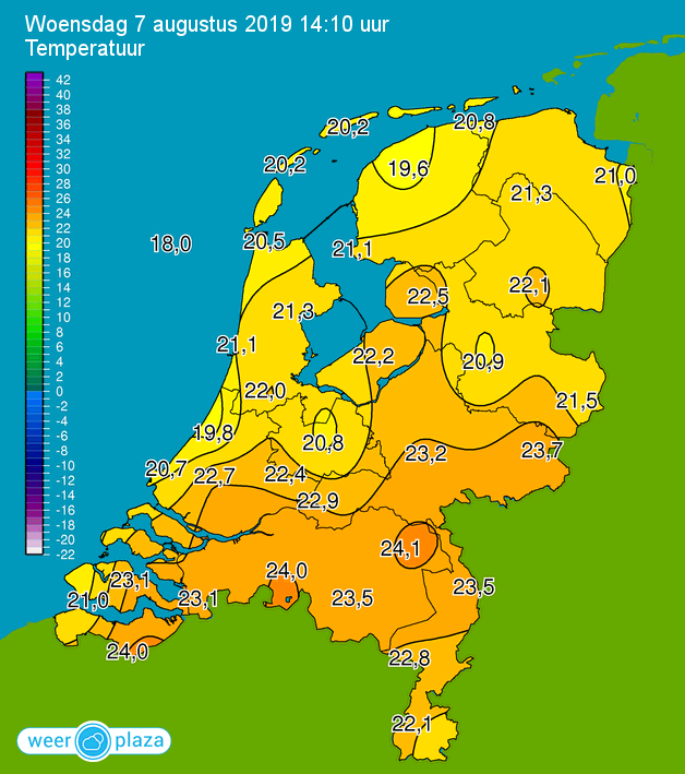 Weerkaart